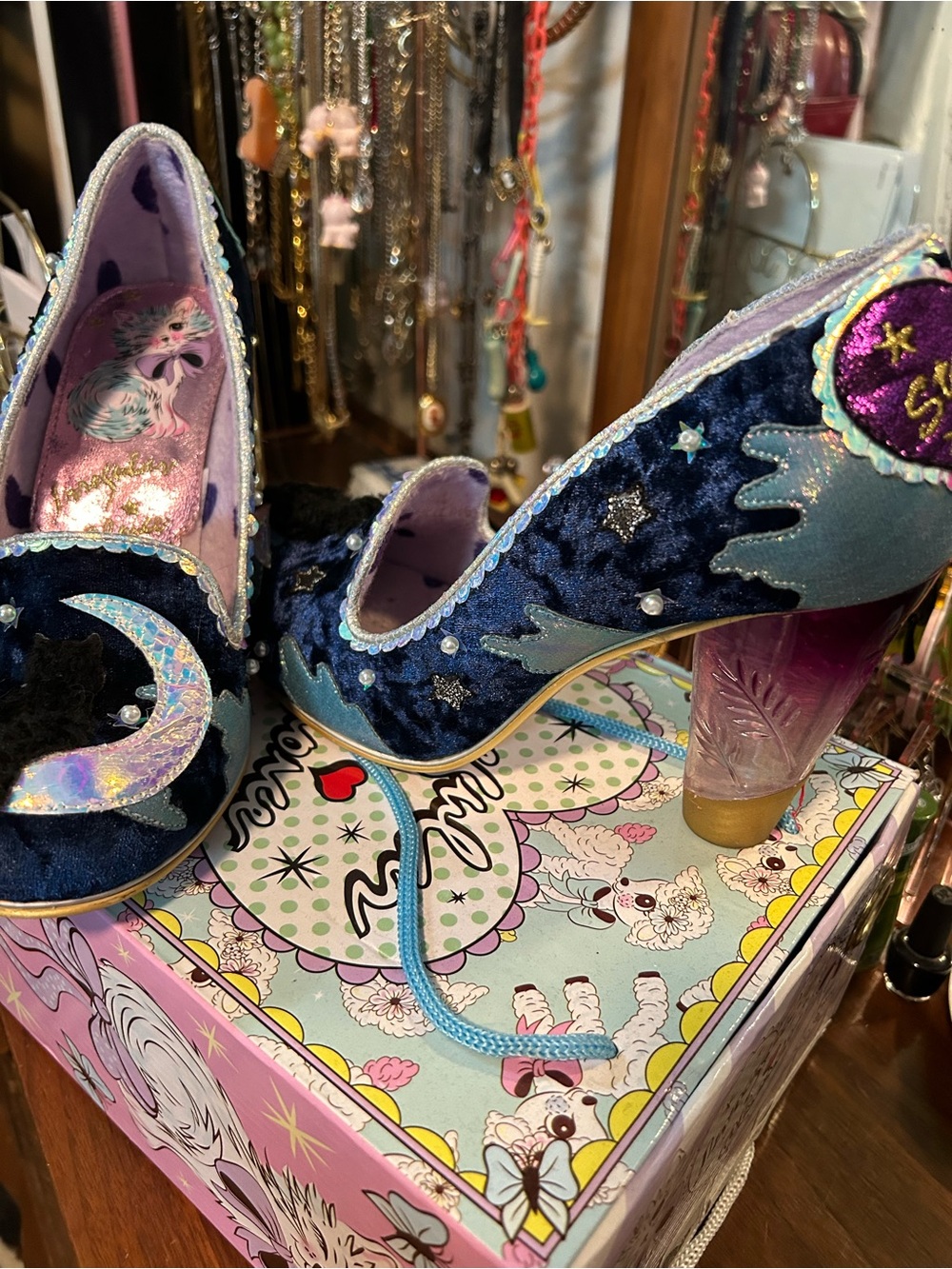Irregular Choice Starry Night Heels Size 11